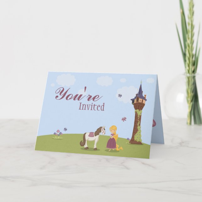 Invitación a la fiesta de cumpleaños de la torre d (Anverso)