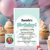 Invitación a la fiesta de cumpleaños de la Tortuga