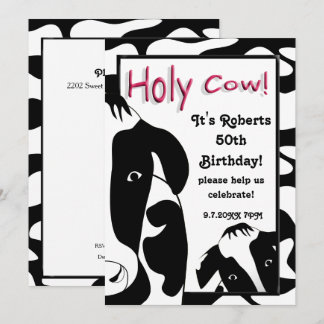 Invitación a la fiesta de cumpleaños de la vaca sa