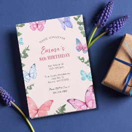 Invitación a la fiesta de cumpleaños de las chicas