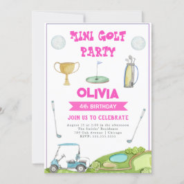 Invitación a la fiesta de cumpleaños de las chicas