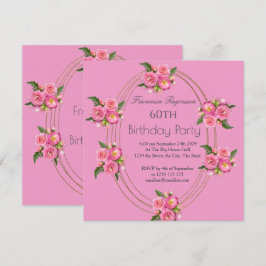 Invitación a la Fiesta de Cumpleaños de las Flores