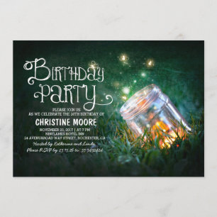 Invitación a la fiesta de cumpleaños de las luciér