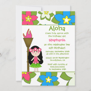 Invitación a la fiesta de cumpleaños de las niñas