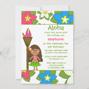 Invitación a la fiesta de cumpleaños de las niñas 