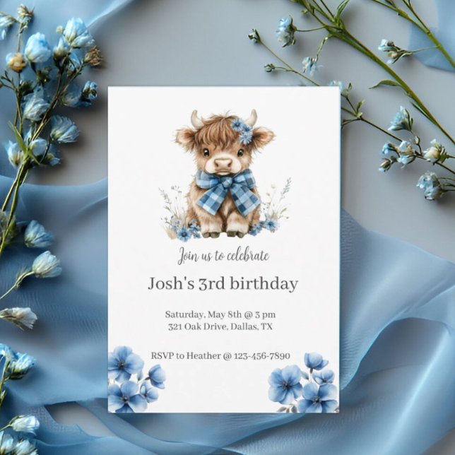 Invitación a la fiesta de cumpleaños de las vacas  (Subido por el creador)