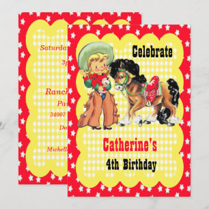 Invitación a la fiesta de cumpleaños de las vacas