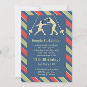 Invitación a la fiesta de cumpleaños de las vallas