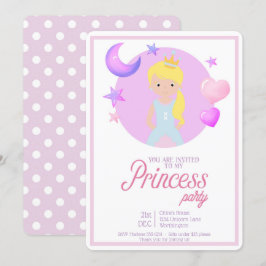 Invitación a la fiesta de cumpleaños de Litte Prin