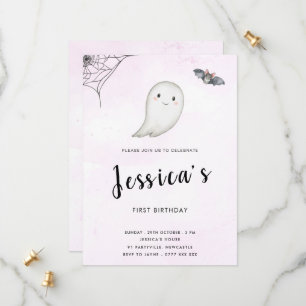 Invitación a la fiesta de cumpleaños de Little Boo