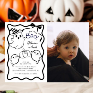 Invitación a la fiesta de cumpleaños de Little Boo