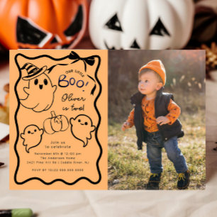 Invitación a la fiesta de cumpleaños de Little Boo