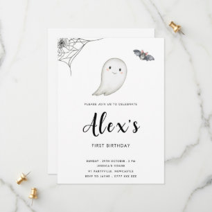 Invitación a la fiesta de cumpleaños de Little Boo