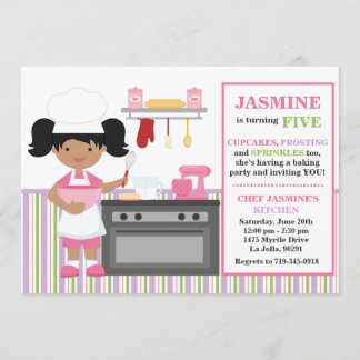 Invitación a la fiesta de cumpleaños de los afroam