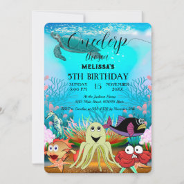 Invitación a la fiesta de cumpleaños de los animal