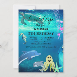 Invitación a la fiesta de cumpleaños de los animal