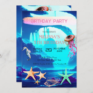 Invitación a la fiesta de cumpleaños de los animal