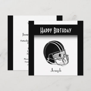 Invitación a la fiesta de cumpleaños de los cascos