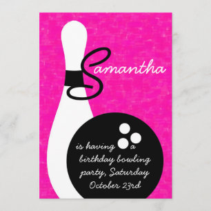 Invitación a la fiesta de cumpleaños de los Chicas