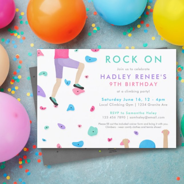 Invitación a la fiesta de cumpleaños de los chicas (Subido por el creador)