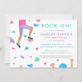 Invitación a la fiesta de cumpleaños de los chicas