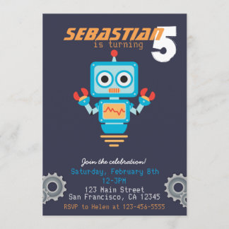Invitación a la fiesta de cumpleaños de los chicos