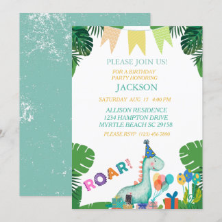 Invitación a la fiesta de cumpleaños de los chicos
