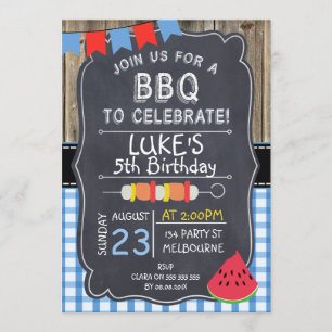 Invitación a la fiesta de cumpleaños de los chicos