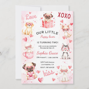 Invitación a la fiesta de cumpleaños de los chicos