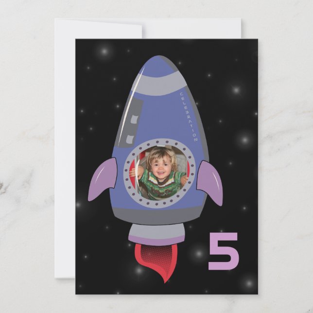 Invitación a la fiesta de cumpleaños de los chicos (Anverso)