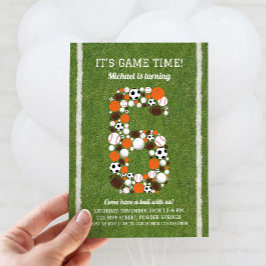 Invitación a la Fiesta de Cumpleaños de los Deport