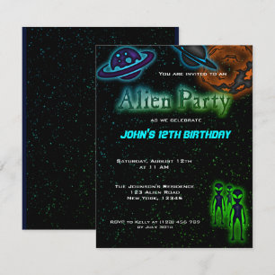 Invitación a la fiesta de cumpleaños de los expatr