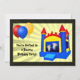 Invitación a la fiesta de cumpleaños de los globos