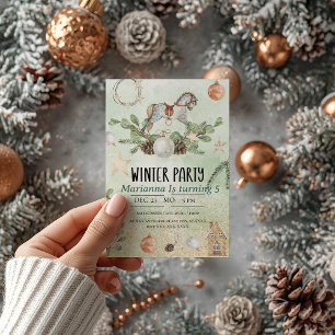 Invitación a la fiesta de cumpleaños de los Navida