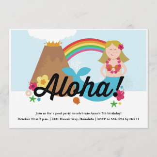 Invitación a la fiesta de cumpleaños de los niños