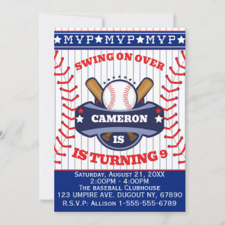 Invitación a la fiesta de cumpleaños de los niños 