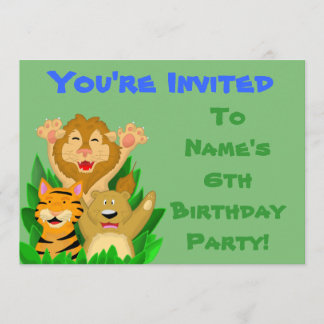 Invitación a la fiesta de cumpleaños de los niños