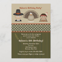 Invitación a la fiesta de cumpleaños de los niños 