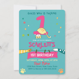 Invitación a la fiesta de cumpleaños de los niños 