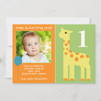 Invitación a la fiesta de cumpleaños de los niños