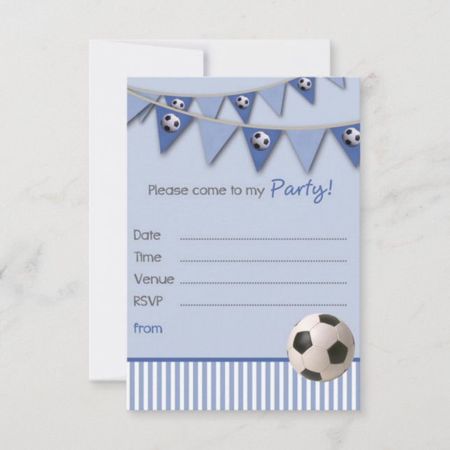 Invitación a la fiesta de cumpleaños de los niños (Anverso)