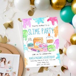 Invitación a la fiesta de cumpleaños de los niños