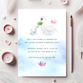 Invitación a la fiesta de cumpleaños de los niños 