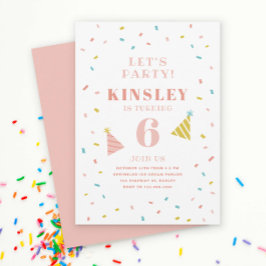 Invitación a la fiesta de cumpleaños de los niños