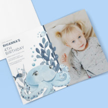 Invitación a la fiesta de cumpleaños de los niños