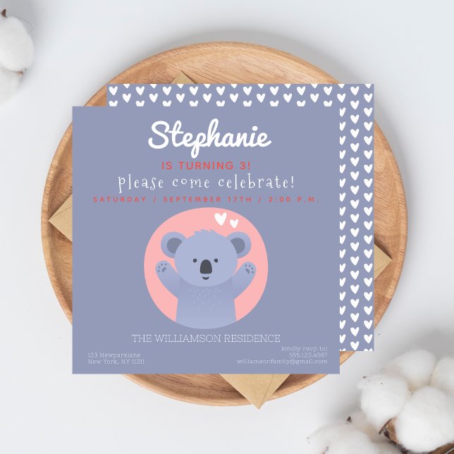 Invitación a la fiesta de cumpleaños de los niños  (Subido por el creador)