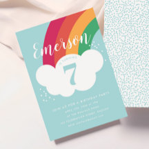 Invitación a la fiesta de cumpleaños de los niños 