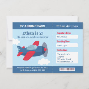 Invitación a la fiesta de cumpleaños de los niños