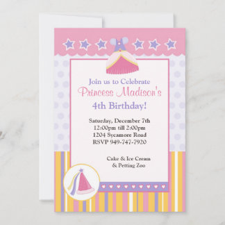 Invitación a la fiesta de cumpleaños de los niños