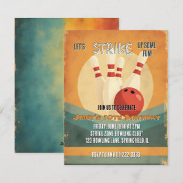 Invitación a la fiesta de cumpleaños de los niños 